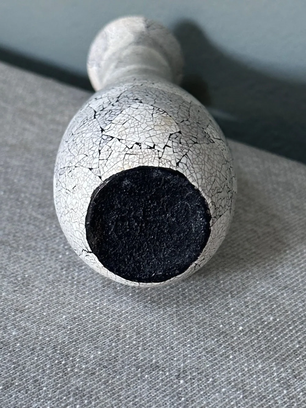 Vintage Handcrafted Asian Mosaic Art Bud Vase